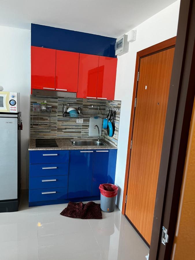 Trio Gems Condo Near Beach And Food Market Jomtien Beach Eksteriør billede